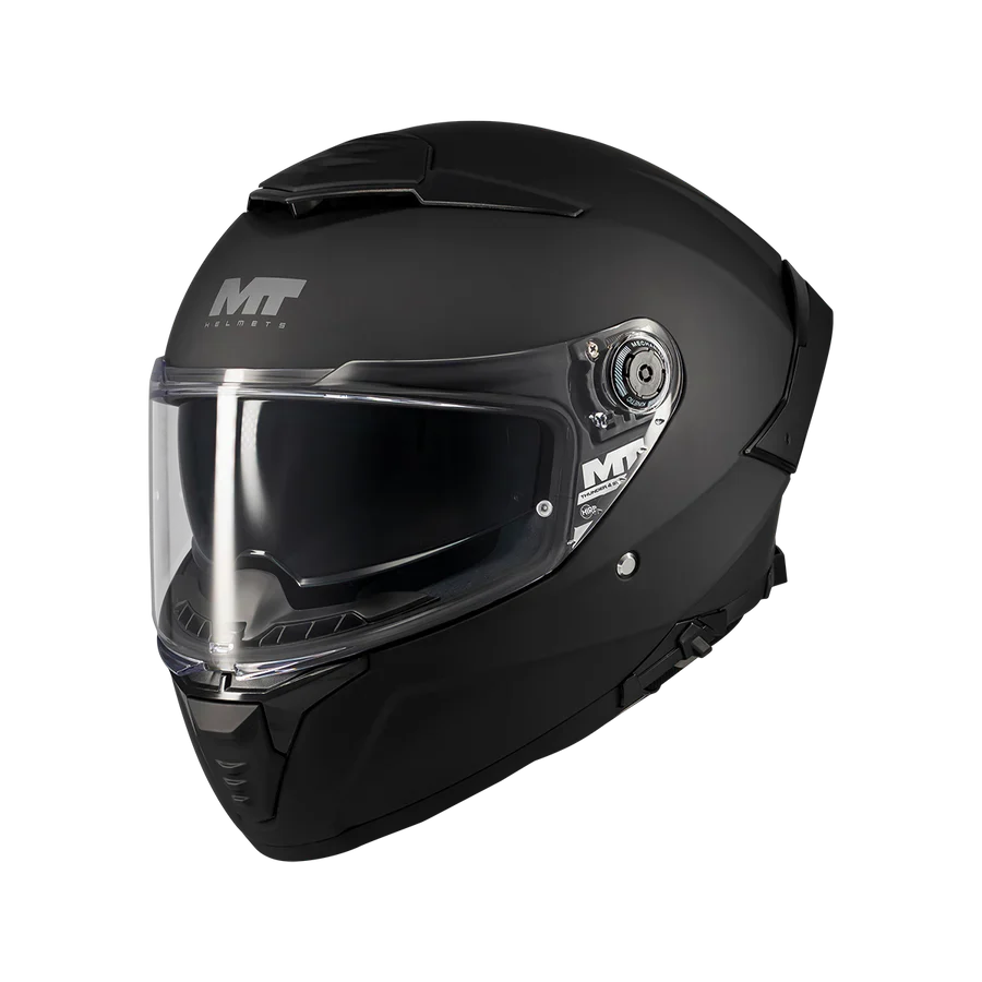 MT THUNDER 4 SV PURE A1 CASCO INTEGRAL DE MOTO MATE NEGRO