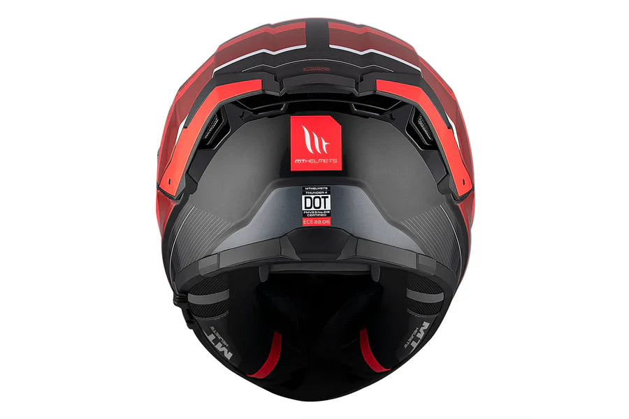MT THUNDER 4 SV R25 B35 Casco integral para moto de turismo brillante - CASCO
