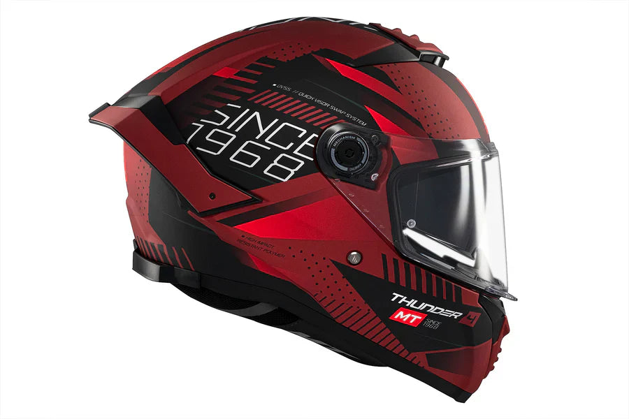 MT THUNDER 4 SV LUMINENCE D5 Integral Deportivo Para Moto Casco Mate - SECURTEX MOTOR S.L (t/a MaximoMoto)