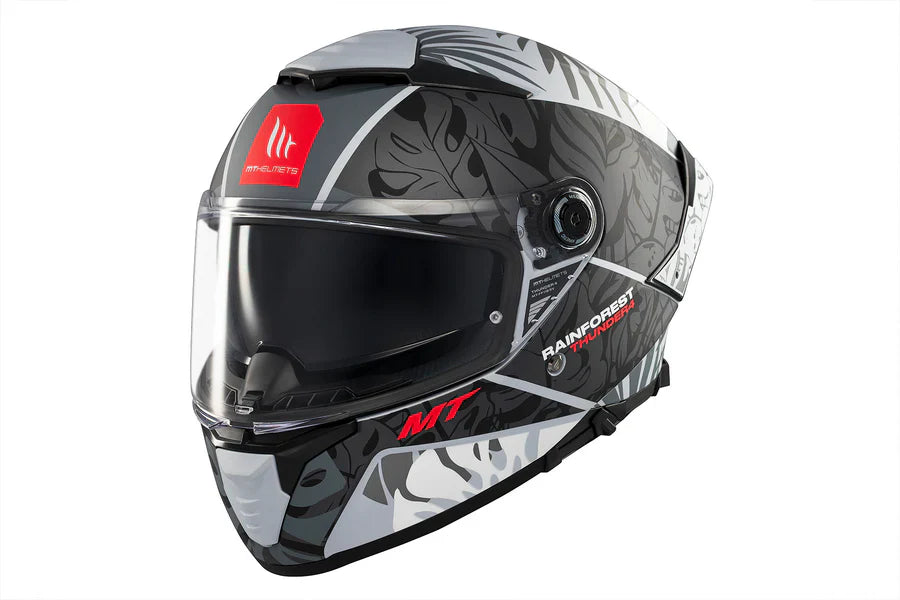 MT THUNDER 4 SV RAINFOREST C2 Casco Integral De Moto Para Turismo