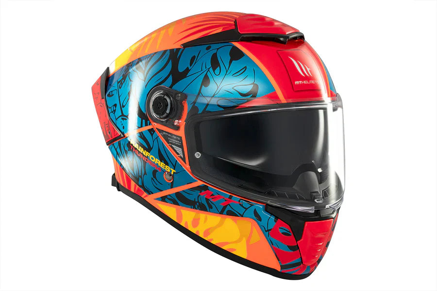 MT Thunder 4 SV Rainforest C4 deportivo para moto integral Casco brillante - SECURTEX MOTOR S.L (t/a MaximoMoto)