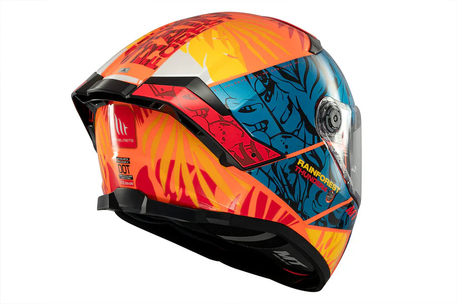 MT Thunder 4 SV Rainforest C4 deportivo para moto integral Casco brillante - SECURTEX MOTOR S.L (t/a MaximoMoto)