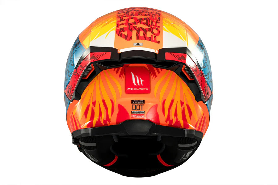 MT Thunder 4 SV Rainforest C4 deportivo para moto integral Casco brillante - SECURTEX MOTOR S.L (t/a MaximoMoto)
