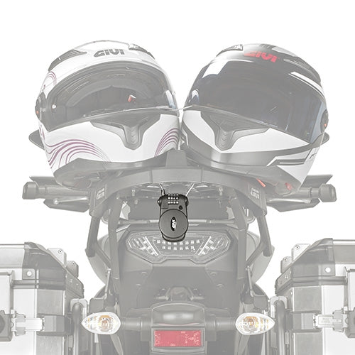 GIVI - CANDADO CASCO C/CABLE RETRACTIL+CIERRE COMBINACION (R1509) - SECURTEX MOTOR S.L (t/a MaximoMoto)