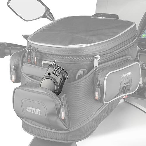 GIVI - CANDADO CASCO C/CABLE RETRACTIL+CIERRE COMBINACION (R1509) - SECURTEX MOTOR S.L (t/a MaximoMoto)
