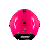 MT VIALE SV S SOLID A8 CASCO INTEGRAL DE MOTO FLUOR ROSA BRILLO