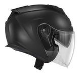 GIVI X25 Casco Moto jet Solid Mate Negro - SECURTEX MOTOR S.L (t/a MaximoMoto)