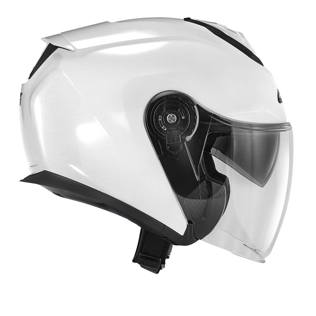 GIVI X25 Sólido Motocicleta Casco Jet Blanco - SECURTEX MOTOR S.L (t/a MaximoMoto)