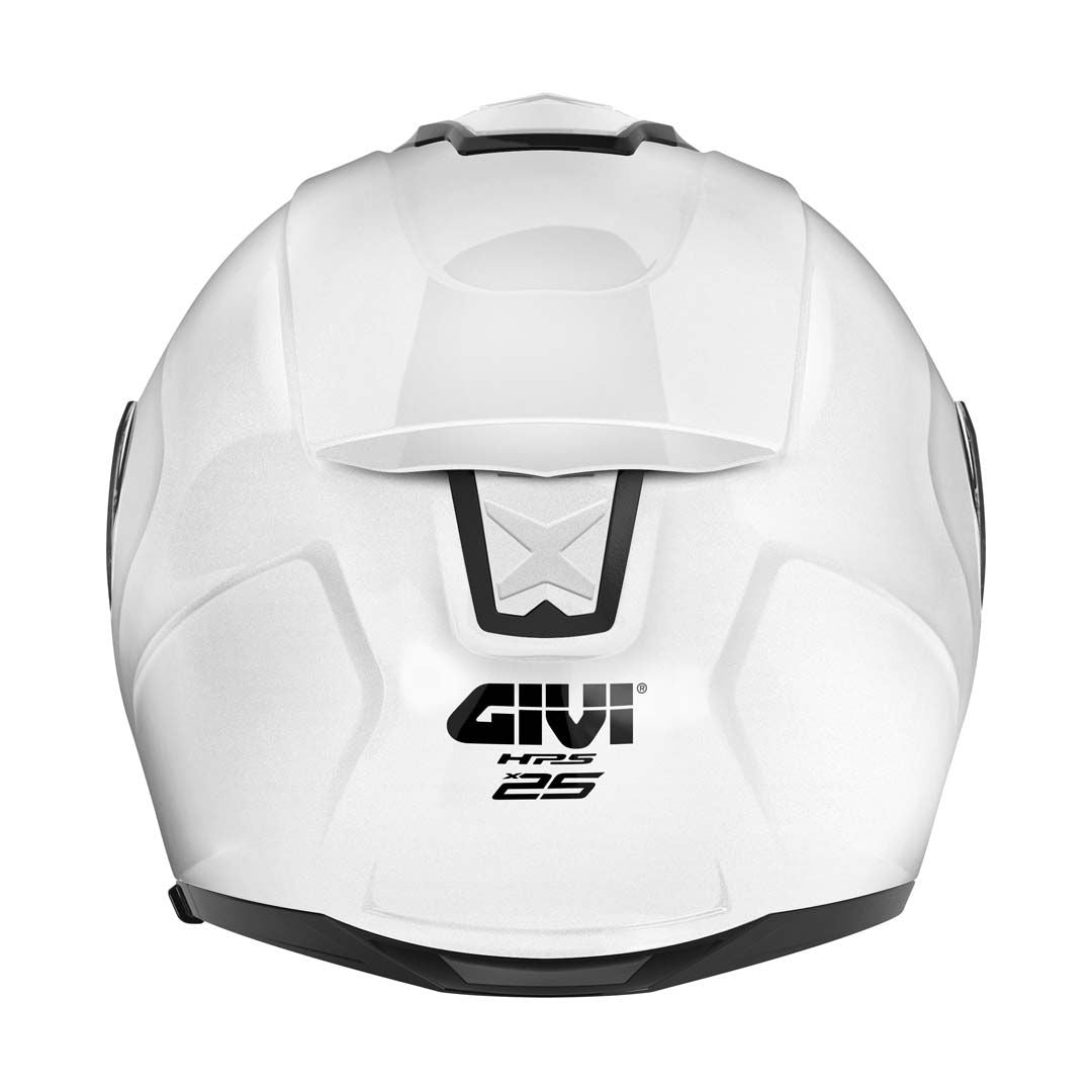 GIVI X25 Sólido Motocicleta Casco Jet Blanco - SECURTEX MOTOR S.L (t/a MaximoMoto)