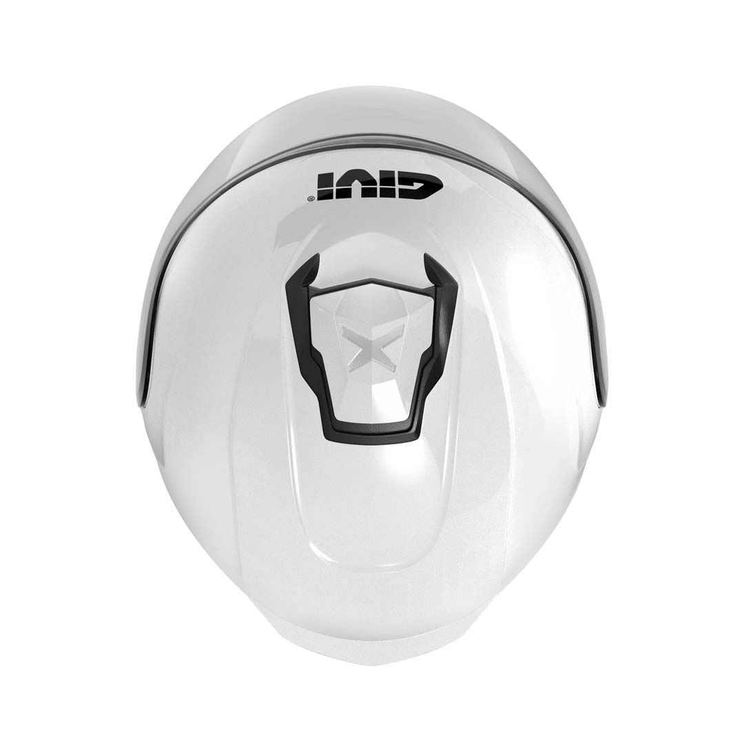GIVI X25 Sólido Motocicleta Casco Jet Blanco - SECURTEX MOTOR S.L (t/a MaximoMoto)