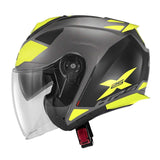 GIVI - CASCO JET X25 TARGET TITAN NEGRO YELLOW - SECURTEX MOTOR S.L (t/a MaximoMoto)