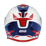 GIVI - CASCO JET X25 TARGET BLANCO AZUL ROJO - SECURTEX MOTOR S.L (t/a MaximoMoto)