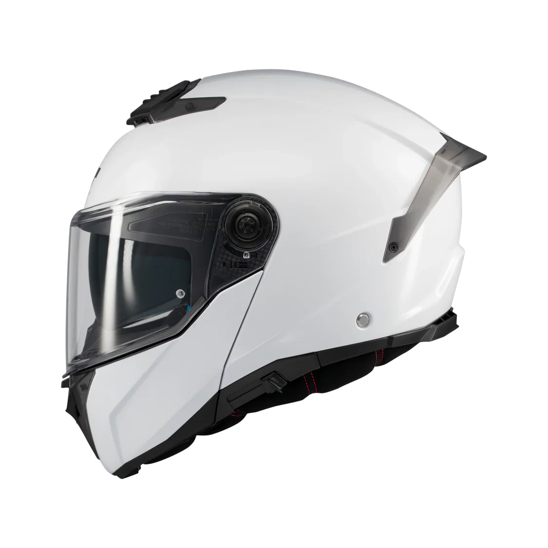 MT  ATOM 2 SV PURE A0 GLOSS CASCO MODULAR DE MOTO BLANCO