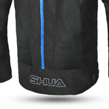 SHUA - Chaqueta Textil Gravity Lite Man Negro/Azul/Gris - CHAQUETA