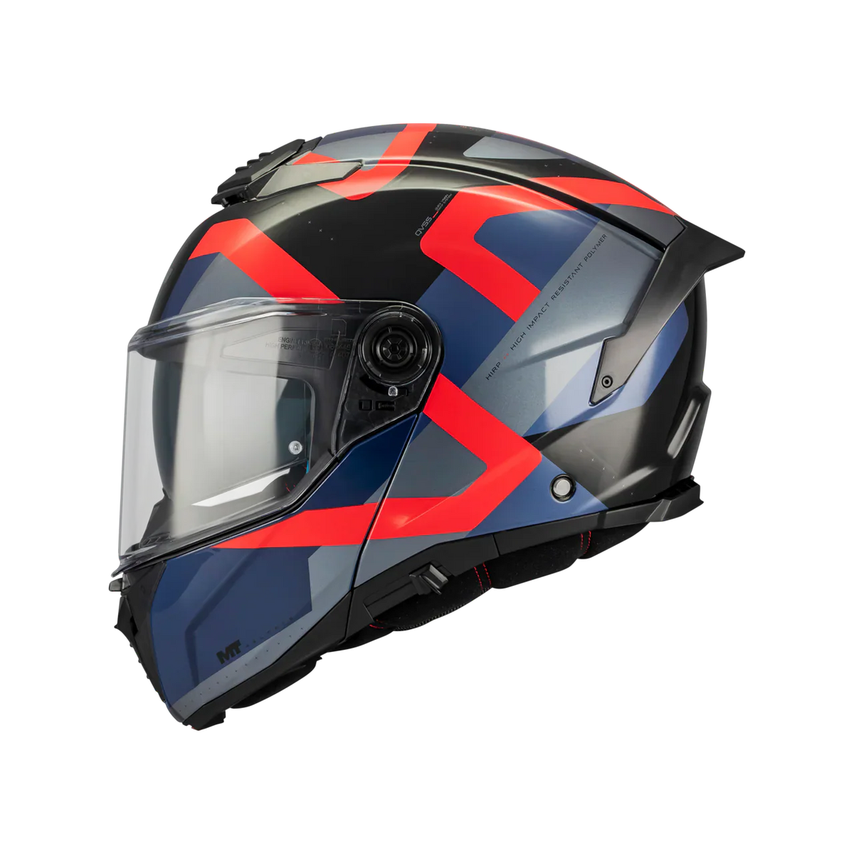 MT ATOM 2 SV DEXTER B15 CASCO MODULAR DE MOTO BRILLO