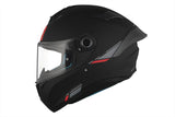TARGO S SOLID A1 MATT BLACK Casco deportivo de equitación