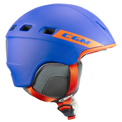 CGM 811G PRIMO SPORT Abierto Cara Casco Azul Naranja mate