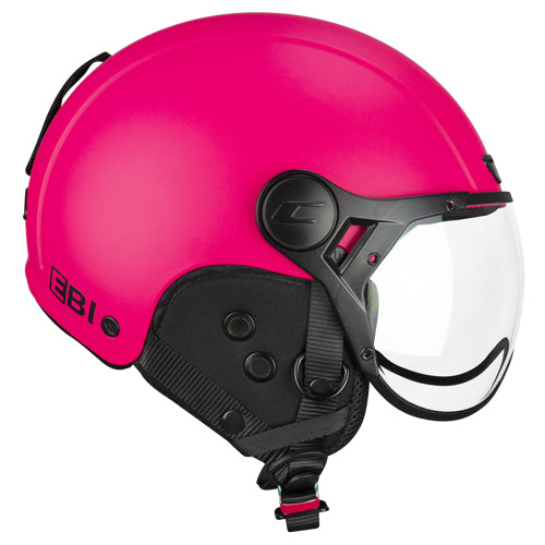 CGM 801A JET EBI MONO Abierto Casco Rosa Neón Mate - CASCO