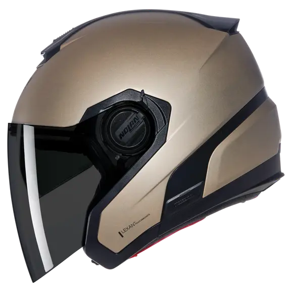 NOLAN N40-5 CLASSICO NOBILE 317 Abierto Moto Casco Negro Arena