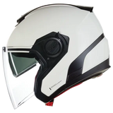 NOLAN N40-5 CLASSICO 305 Abierto Moto Casco Negro Blanco