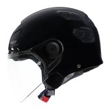 NOLAN N30-4 T CLASSICO 301 Abierto Moto Casco negro brillante