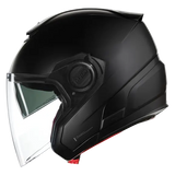 NOLAN N40-5 CLASSICO 302 Abierto Moto Casco Negro Plano