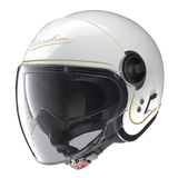 NOLAN N21 VISOR-6 BORSALINO 124 Abierto Moto Casco Oro Blanco