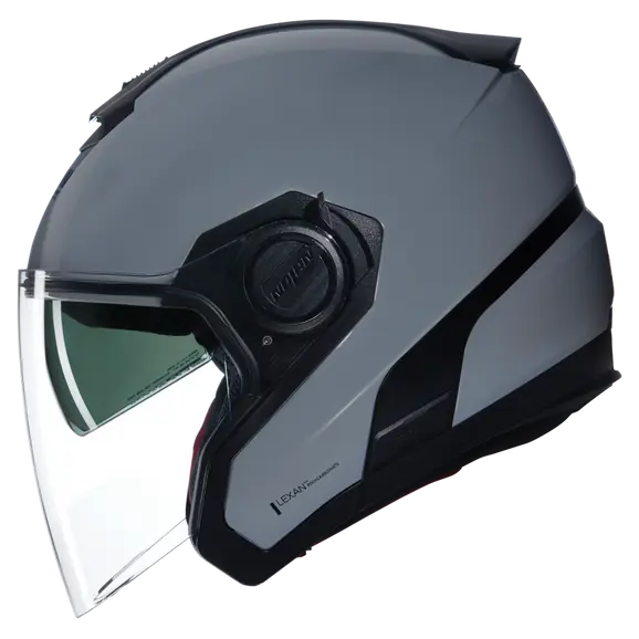 NOLAN N40-5 CLASSICO 303 abierto moto Casco Negro Gris