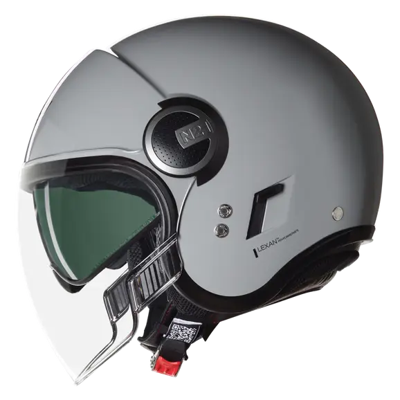NOLAN N21 VISOR-6 CLASSIC 303 Abierto Moto Casco Gris Brillante