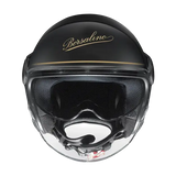 NOLAN N21 VISOR-6 BORSALINO 123 Abierto Moto Casco Negro Oro 