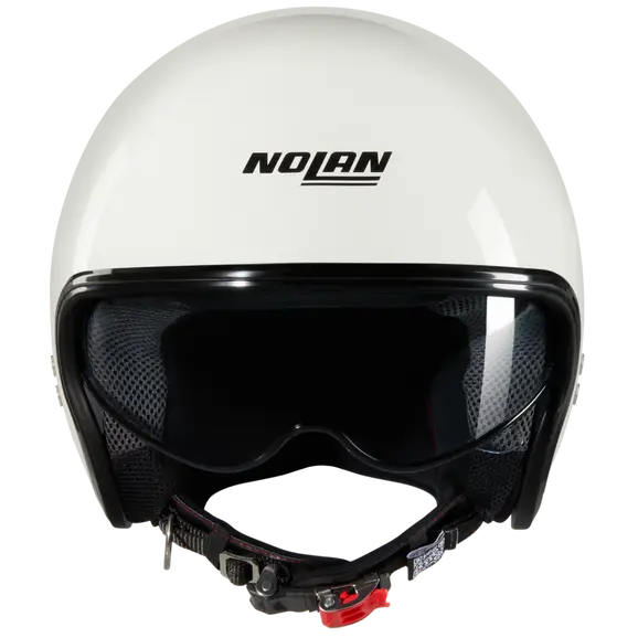 NOLAN N21-06 CLASSICO 305 Cara Abierta Moto Casco Blanco Metalizado