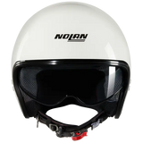 NOLAN N21-06 CLASSICO 305 Cara Abierta Moto Casco Blanco Metalizado