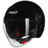 NOLAN N21 VISOR-6 CLASSIC 301 Abierto Moto Casco Negro Brillante