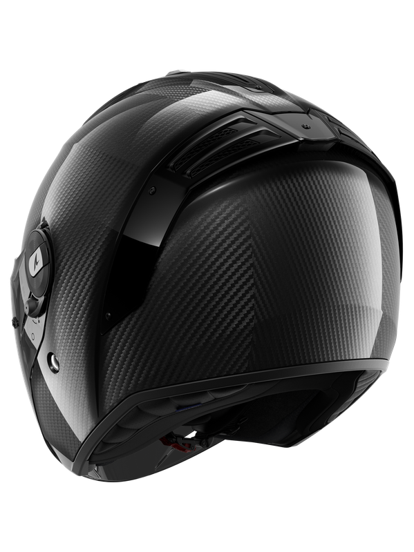 SHARK RS Jet Llena Antracita Carbono Casco