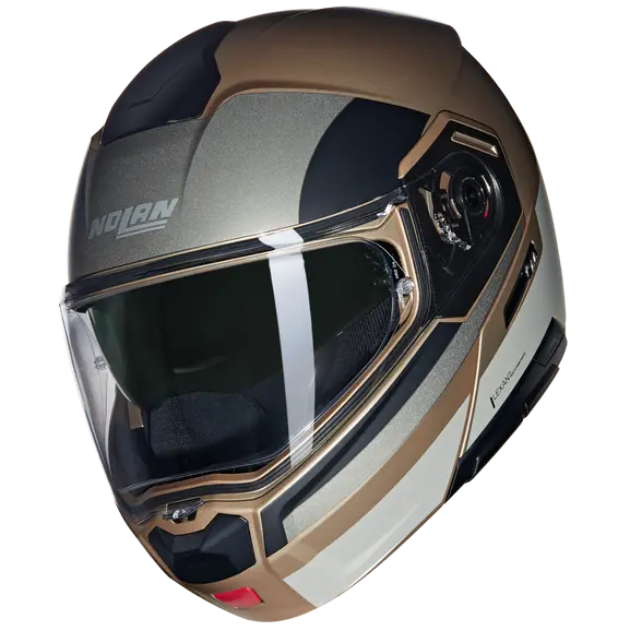 NOLAN N90-03 ROBOTO 347 Moto Modular Casco Arena Piedra Negra