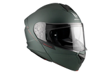MT GENESIS SV SOLID A6 VERDE MATE Cascos de aventura - CASCO