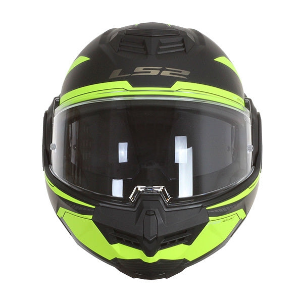 LS2 FF906 ADVANT REVO BLACK H-V YELLOW - SECURTEX MOTOR S.L (t/a MaximoMoto)