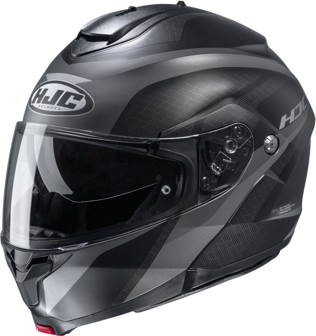 HJC C91 Taly MC5SF gris negro modular Flip up Casco de moto