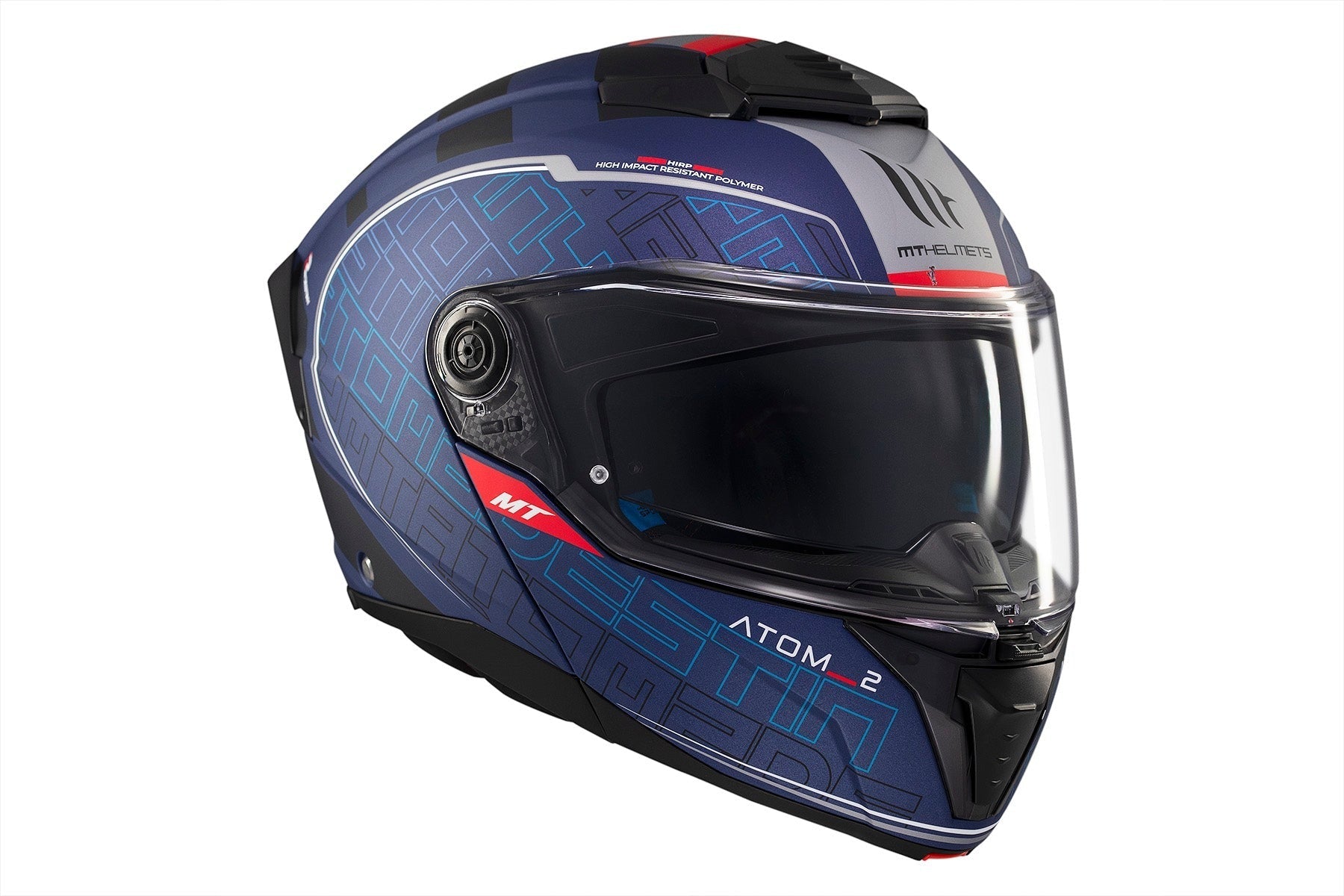 MT Atom 2 Sv Destiny C7 mate Casco de moto abatible para turismo