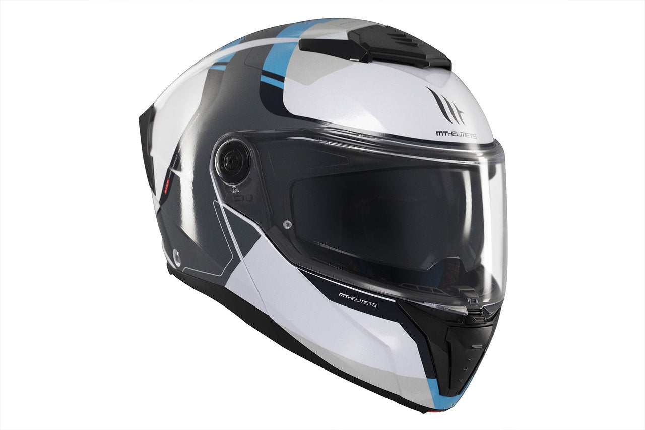 MT ATOM 2 SV Emalla C17 Casco modular de moto mate - CASCO