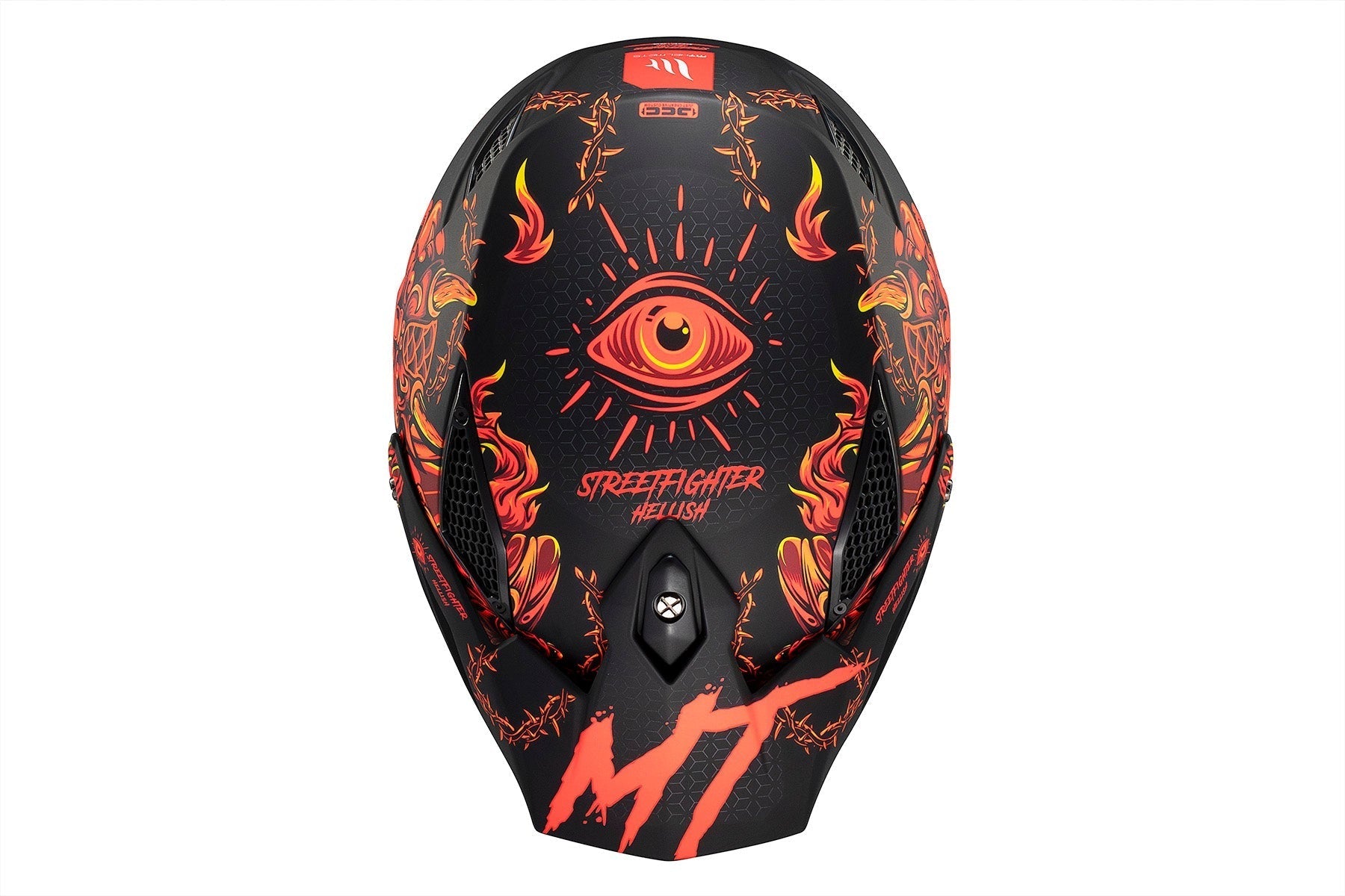 MT Streetfighter S SV Hellish B5 mate Casco modular motocicleta - CASCO
