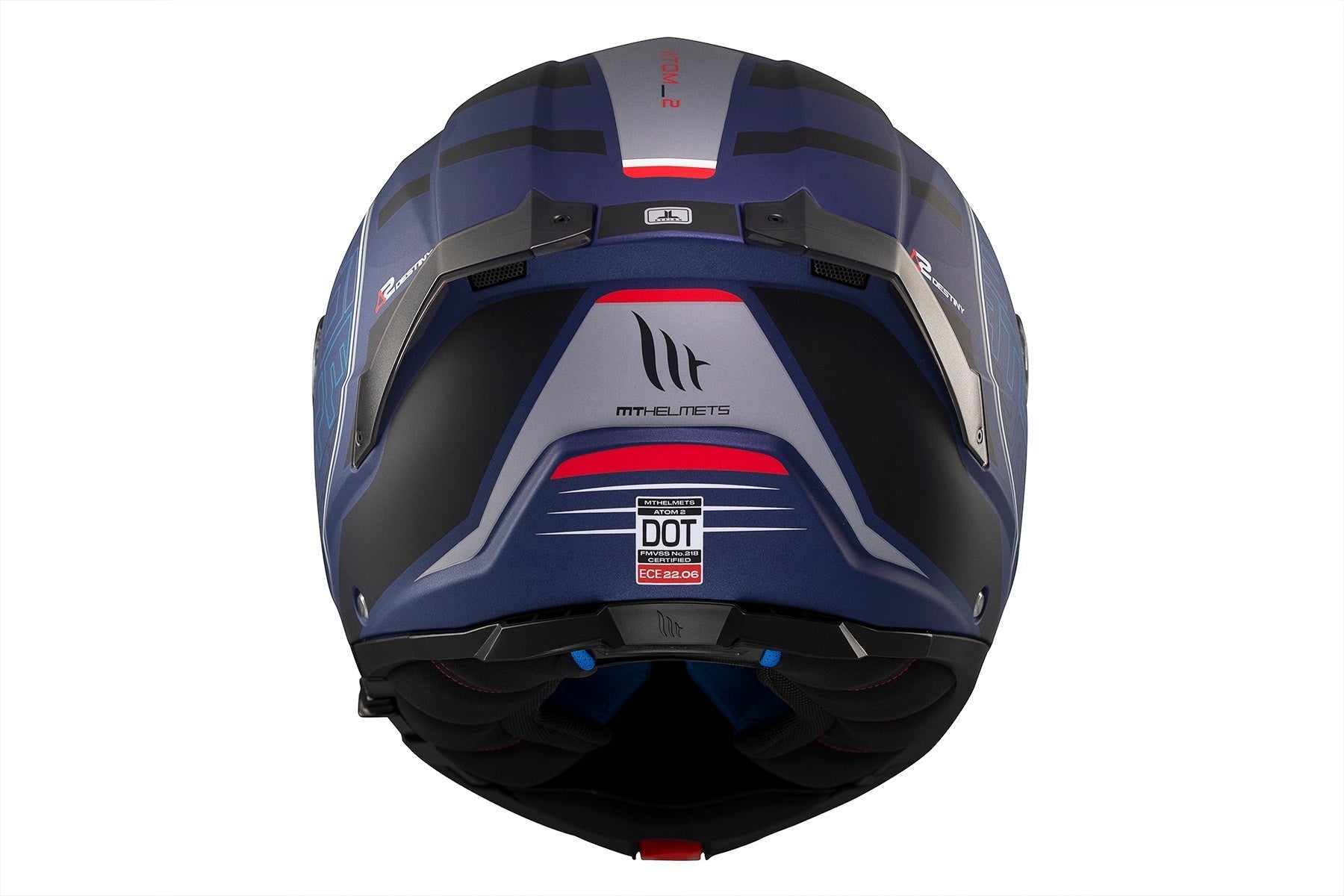 MT Atom 2 Sv Destiny C7 mate Casco de moto abatible para turismo - SECURTEX MOTOR S.L (t/a MaximoMoto)
