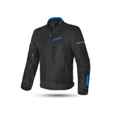 SHUA - Chaqueta Textil Gravity Lite Man Negro/Azul/Gris - CHAQUETA