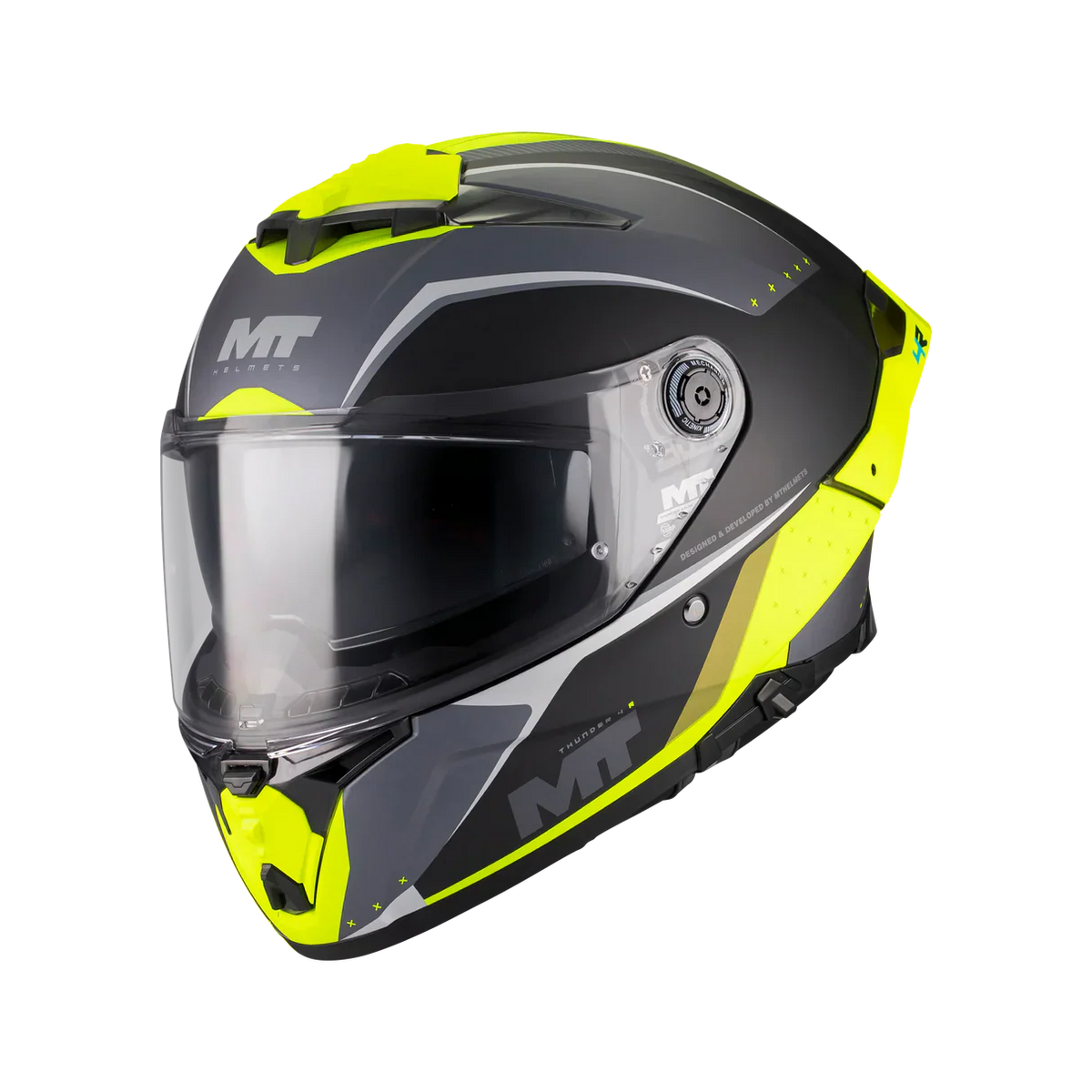 MT THUNDER 4 R SV WIND TUNNEL B3 CASCO INTEGRAL DE MOTO MATT