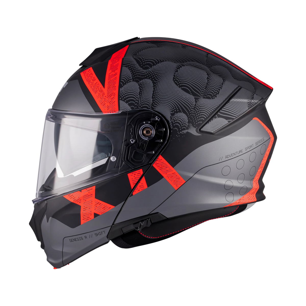 MT GENESIS R SV SHIFT B15 CASCO MODULAR de moto MATE