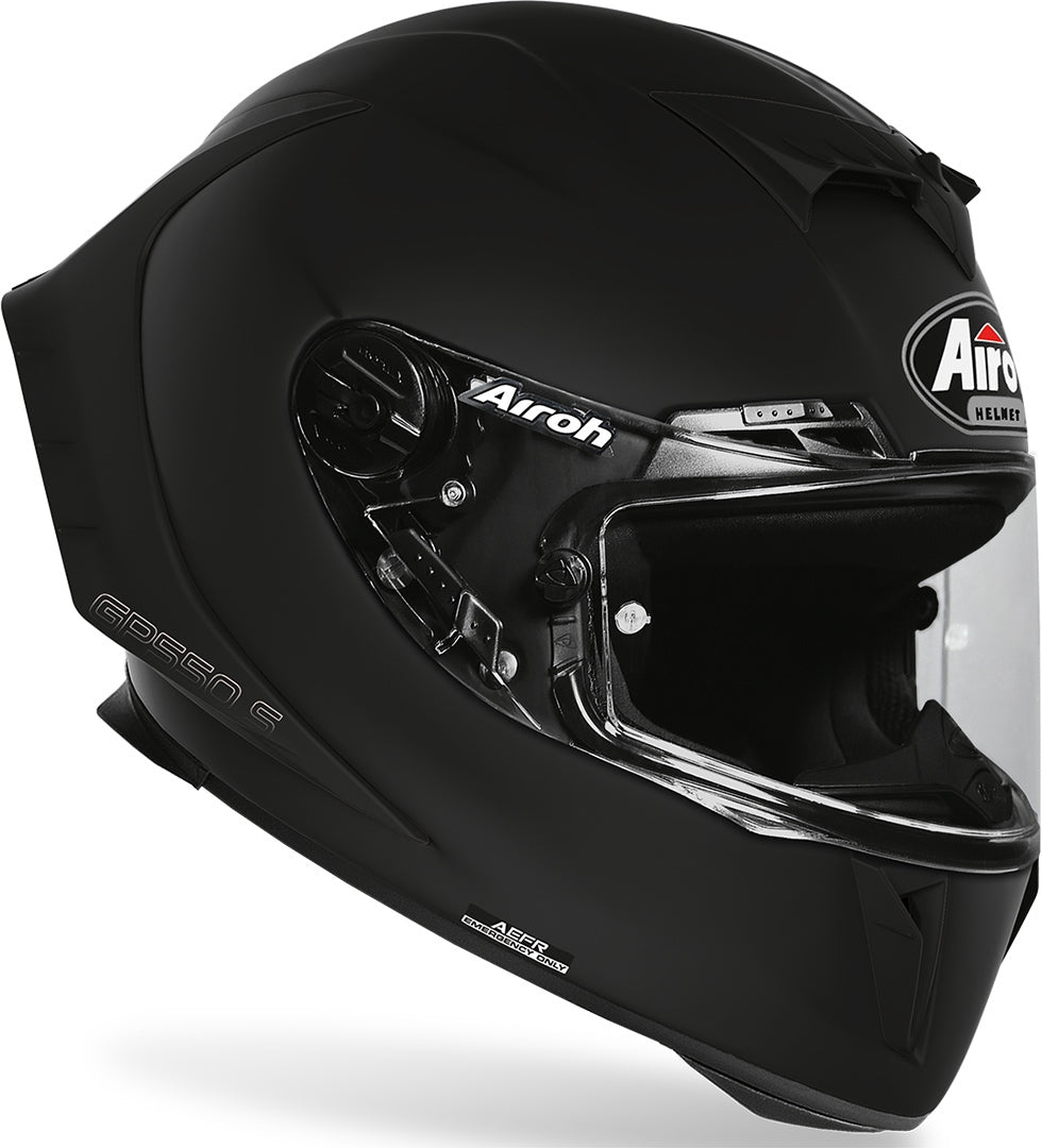 AIROH - CASCOS GP550 S COLOR BLACK MATT - SECURTEX MOTOR S.L (t/a MaximoMoto)
