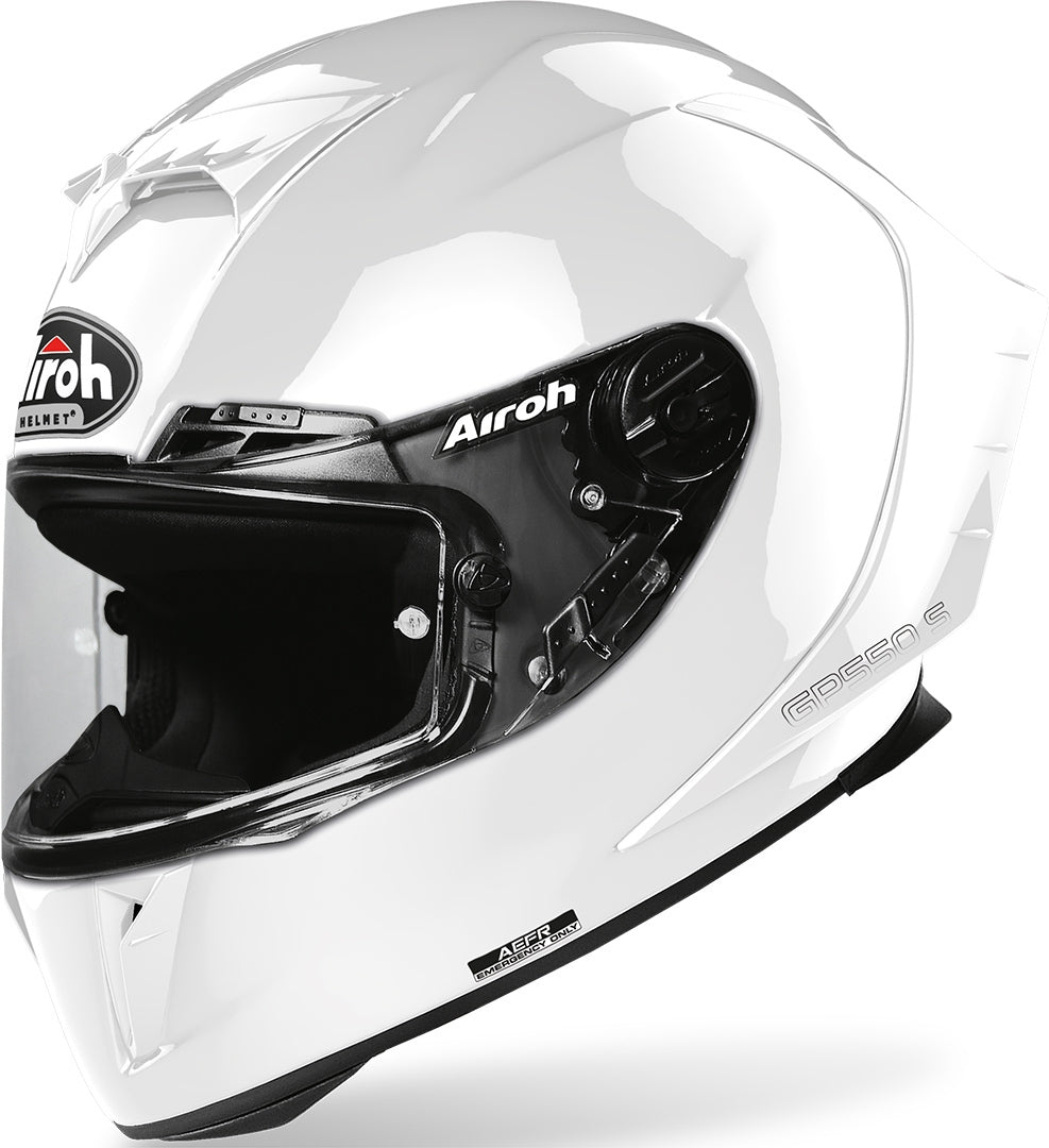 AIROH - CASCOS GP550 S COLOR WHITE GLOSS - SECURTEX MOTOR S.L (t/a MaximoMoto)