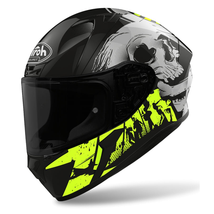 AIROH - CASCOS VALOR AKUNA YELLOW GLOSS - SECURTEX MOTOR S.L (t/a MaximoMoto)