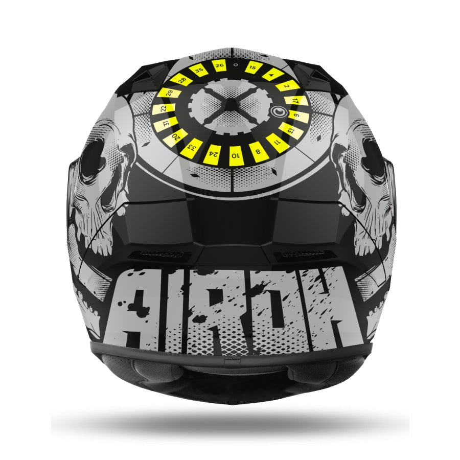 AIROH - CASCOS VALOR AKUNA YELLOW GLOSS - SECURTEX MOTOR S.L (t/a MaximoMoto)