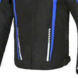 R-TECH - Chaqueta Textil Marshal  Negro/Azul - SECURTEX MOTOR S.L (t/a MaximoMoto)